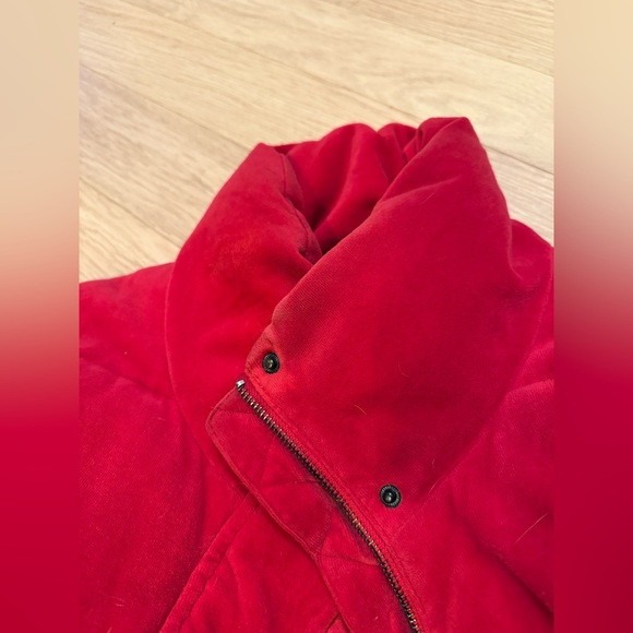 DKNY Red Puffer Jacket - Picture 11 of 12